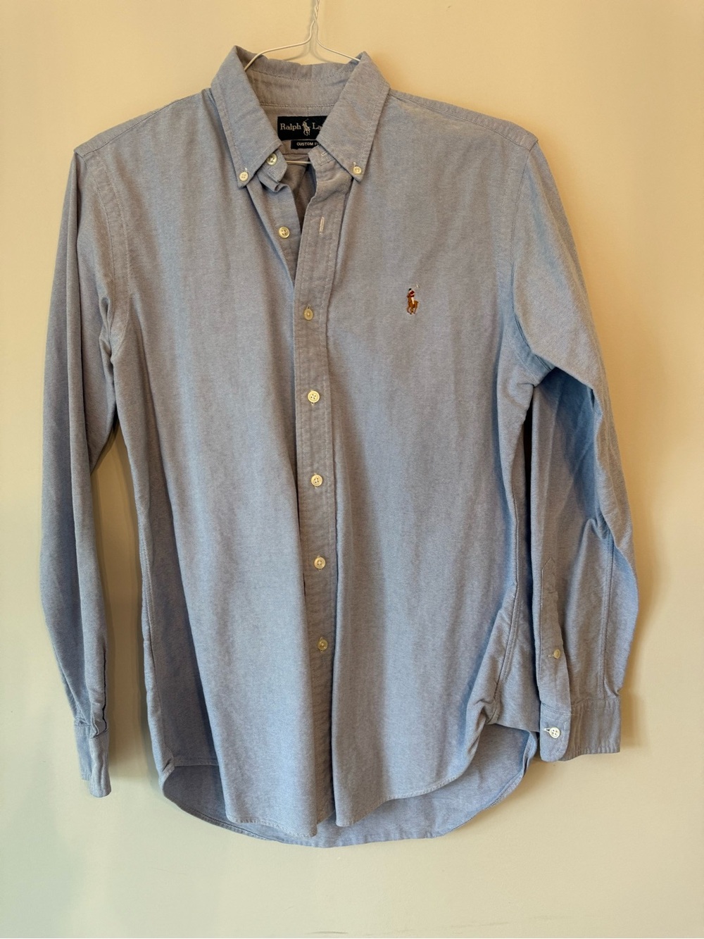 Ralph Lauren Light Blue Button-Down Oxford Shirt